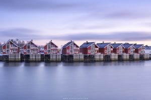 Red Houses In Lofoten Islands, Nik collection 4